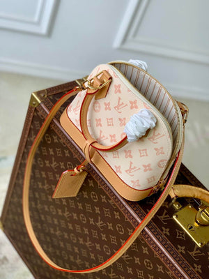Louis Vuitton LV M27525 Alma BB Bag Monogram Origine Lin - Default Title - View 9