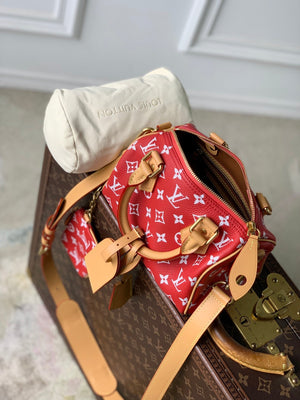 Louis Vuitton LV M28186 Speedy P9 Bandoulière 20 Bag Red - Default Title - View 9
