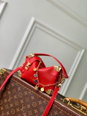 Louis Vuitton LV M28333 Side Trunk PM Bag Red - Default Title - View 1