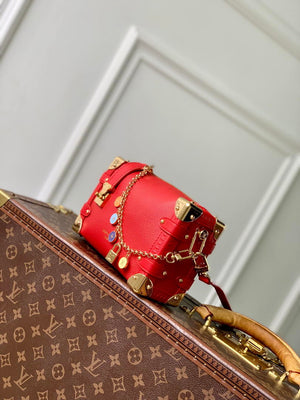 Louis Vuitton LV M28333 Side Trunk PM Bag Red - Default Title - View 2