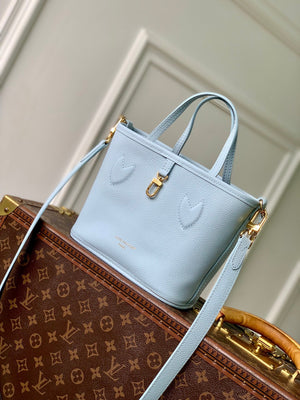 Louis Vuitton LV M28336 Neverfull Bandoulière Inside Out BB Bag Monogram Sky Blue - Default Title - View 11