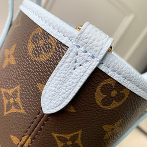 Louis Vuitton LV M28336 Neverfull Bandoulière Inside Out BB Bag Monogram Sky Blue - Default Title - View 8