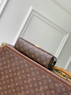 Louis Vuitton LV M28588 Madeleine BB Bag Monogram/Cognac Brown - Default Title - View 5