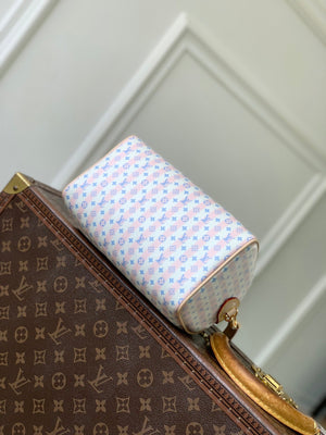 Louis Vuitton LV M28668 Speedy Bandoulière 20 Bag Blue - Default Title - View 4