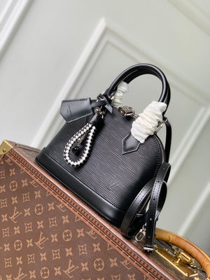 Louis Vuitton LV M29125 Alma BB Bag Black - Default Title - View 1