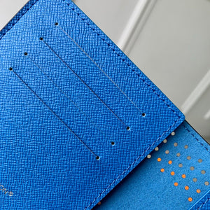 Louis Vuitton LV M29285 Passport Cover Blue - Default Title - View 6