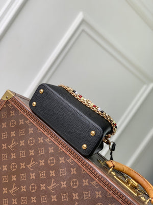 Louis Vuitton LV M29443 Capucines East West Mini Bag Black - Default Title - View 5
