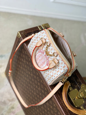 Louis Vuitton LV M29459 Speedy Bandoulière 20 Bag Nude Rose - Default Title - View 10