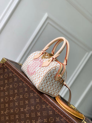 Louis Vuitton LV M29459 Speedy Bandoulière 20 Bag Nude Rose - Default Title - View 2