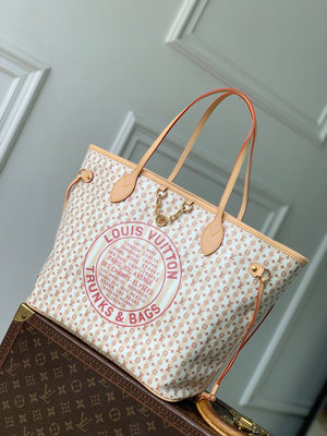 Louis Vuitton LV M29483 Neverfull MM Bag Nude Rose - Default Title - View 1