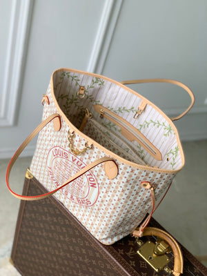 Louis Vuitton LV M29483 Neverfull MM Bag Nude Rose - Default Title - View 3