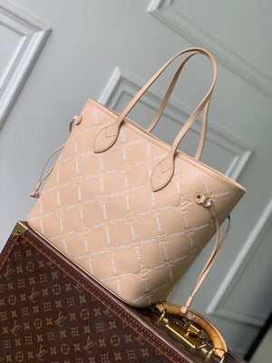 Louis Vuitton LV M29486 Neverfull MM Bag Hazelnut Couture - Default Title - View 3