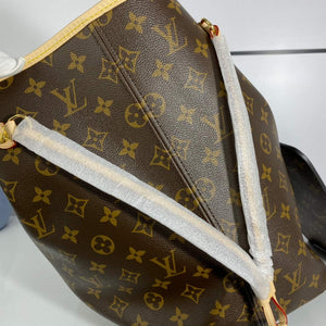 Louis Vuitton LV M40990 Neverfull GM Bag Beige - Default Title - View 6
