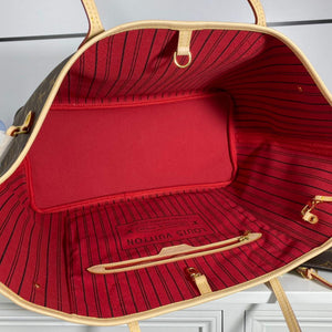Louis Vuitton LV M40991 Neverfull GM Monogram Canvas Red - Default Title - View 8
