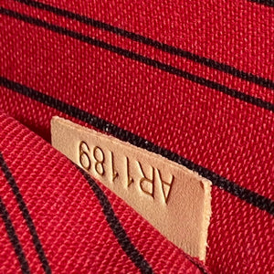 Louis Vuitton LV M40991 Neverfull GM Monogram Canvas Red - Default Title - View 11
