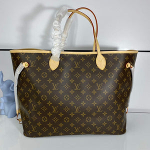 Louis Vuitton LV M40992 Neverfull GM Monogram Canvas Yellow - Default Title - View 2