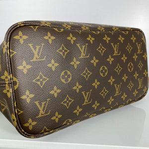 Louis Vuitton LV M40995 Neverfull MM Monogram?Canvas Beige - Default Title - View 3