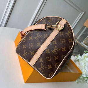 Louis Vuitton LV M41112 Speedy 30 Bag Monogram Canvas With Strap - Default Title - View 2