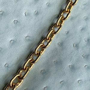 Louis Vuitton LV M41112 Speedy Soft 30 Boho Bag Blue/Ostrich Pattern - Default Title - View 8