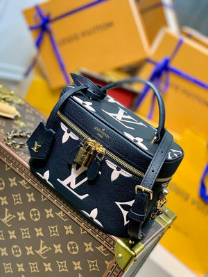 Louis Vuitton LV M45780 Nice Mini Vanity Case Monogram canvas Black Cream - Default Title - View 1