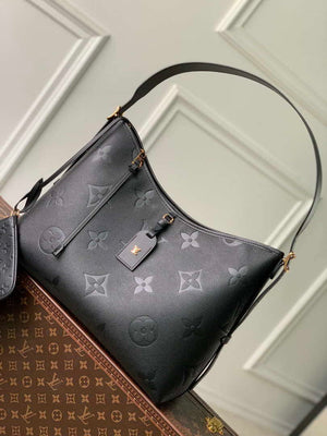 Louis Vuitton LV M46289 Carryall MM monogram M46292 Black - Default Title - View 1