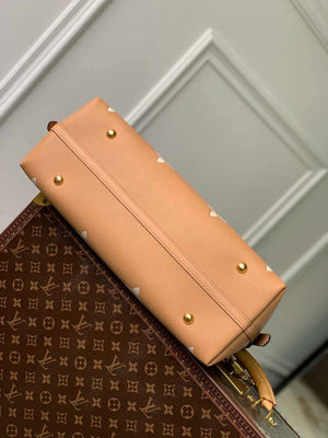 Louis Vuitton LV M46289 Carryall MM monogram M46292 Brown and Yellow - Default Title - View 3