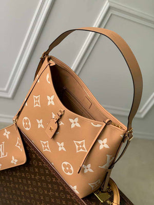 Louis Vuitton LV M46289 Carryall MM monogram M46292 Brown and Yellow - Default Title - View 7