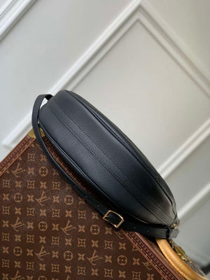 Louis Vuitton LV M46725 Loop Hobo Bag Monogram Empreinte Black - Default Title - View 4