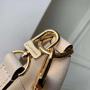 Louis Vuitton LV M46739 Loop Hobo Bag Monogram Empreinte Beige - Default Title - View 7