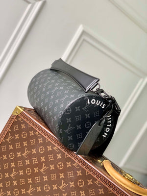Louis Vuitton LV M46796 Soft Polochon MM Monogram Eclipse - Default Title - View 3