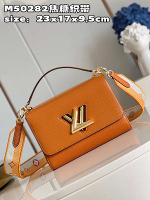 Louis Vuitton LV M50282 Twist MM Bag Epi Gold Cipango Beige - Default Title - View 2