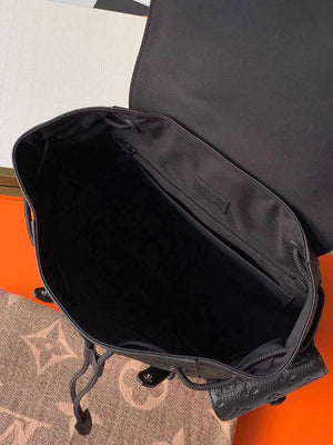 Louis Vuitton LV M55699 Christopher Backpack Taurillon Monogram N41379 Black - Default Title - View 9