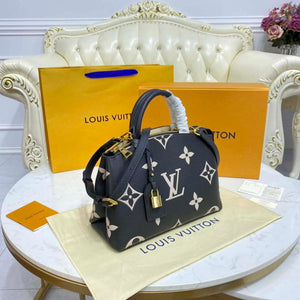 Louis Vuitton LV M58913 Petit Palais Bicolor Monogram empreinte leather Beige and Black - Default Title - View 2