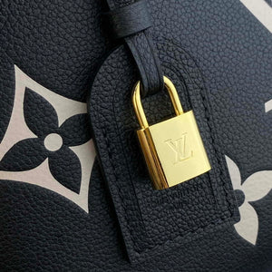 Louis Vuitton LV M58913 Petit Palais Bicolor Monogram empreinte leather Beige and Black - Default Title - View 8