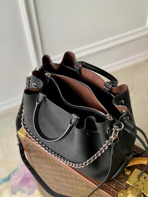 Louis Vuitton LV M59200 Bella Tote Mahina Black - Default Title - View 3