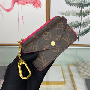 Louis Vuitton LV M69431 Card Holder Recto Verso Monogram Plum - Default Title - View 1