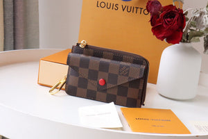 Louis Vuitton LV M69431 Card Holder Recto Verso Coffee Red - Default Title - View 1