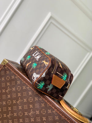 Louis Vuitton LV N40889 LV x The Darjeeling Limited Dopp Kit Canvas - Default Title - View 2