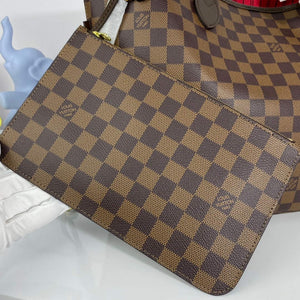 Louis Vuitton LV N41358 Neverfull MM Damier Ebene Cerise Red - Default Title - View 5