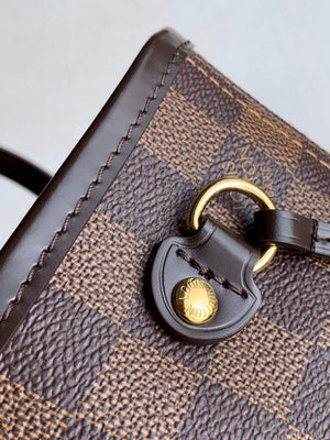 Louis Vuitton LV N41359 Neverfull PM Damier Ebene coated canvas - Default Title - View 8