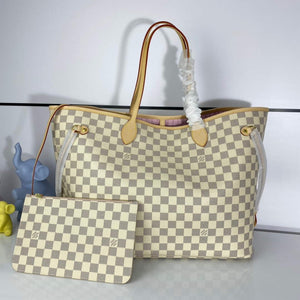 Louis Vuitton LV N41604 Neverfull GM Damier Azur coated canvas - Default Title - View 1