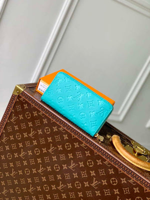 Louis Vuitton M13618 LV x TM Zippy Wallet Monogram Blue - Default Title - View 2
