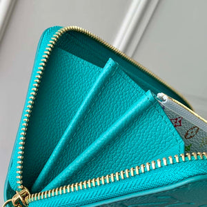 Louis Vuitton M13618 LV x TM Zippy Wallet Monogram Blue - Default Title - View 5