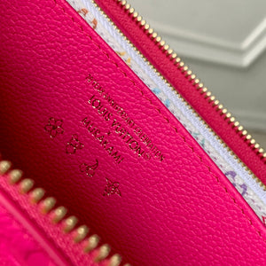 Louis Vuitton M13618 LV x TM Zippy Wallet Monogram Rose Red - Default Title - View 8