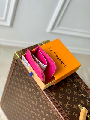 Louis Vuitton M13801 LV x TM Carteira Compacta Noa Rose Red - Default Title - View 9