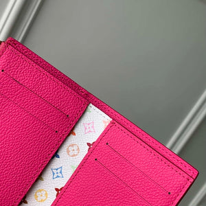 Louis Vuitton M14087 LV x TM Lisa Wallet Rose Red - Default Title - View 6