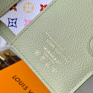 Louis Vuitton M14088 LV x TM Lisa Wallet Green Tea - Default Title - View 8