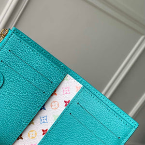 Louis Vuitton M14089 LV x TM Lisa Wallet Blue - Default Title - View 7