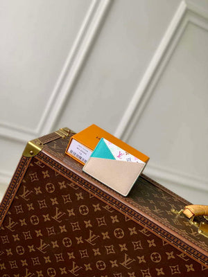 Louis Vuitton M14090 LV x TM Romy Card Holder Blue Gray - Default Title - View 2