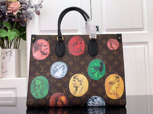 Louis Vuitton M45923 OnTheGo MM Tote bag Monogram Black - Default Title - View 1